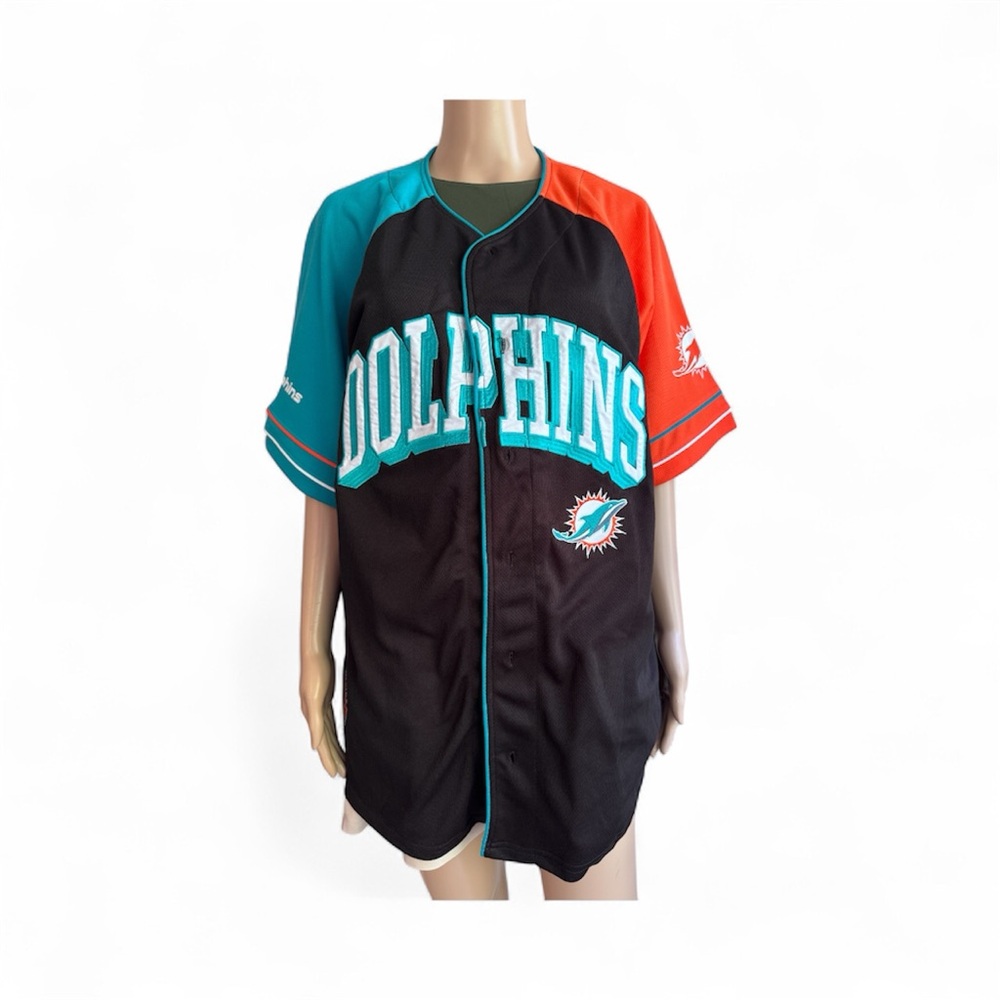 Dolphins Black and Orange Jersey size xl. Unisex